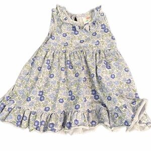 Stitchy fish 18 month blue floral dress